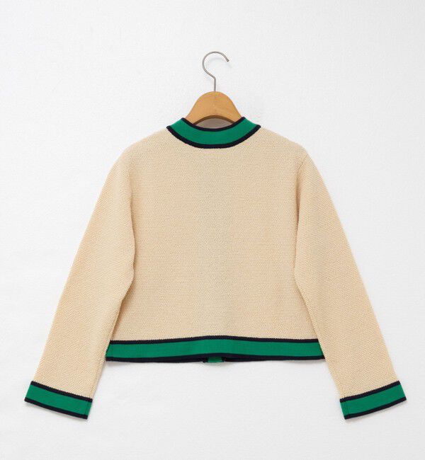 NOLLEY'S「配色ニットジャケット」|カーディガン|