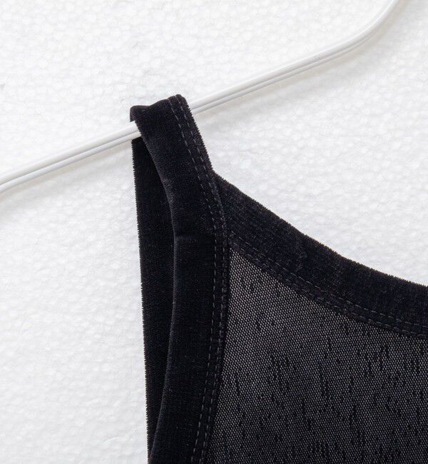 MAQWEL「【MAQWEL/マクウェル】ウォッシャブルベロアレイヤードトップス」|Tシャツ・カットソー|