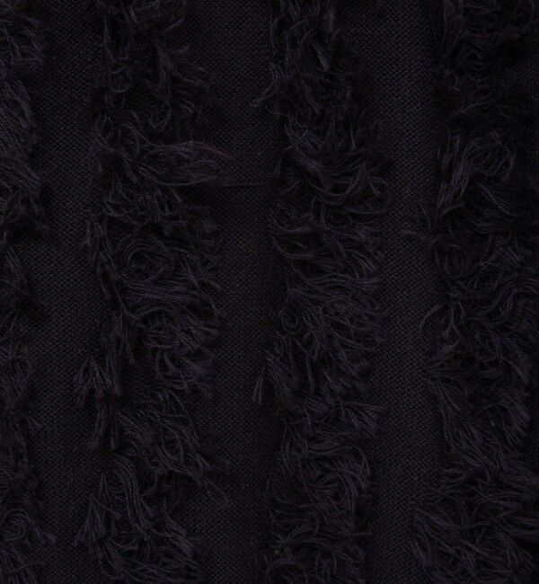 Rie Miller「《手洗い可能》カットジャガードジップアップカーディガン」|カーディガン|