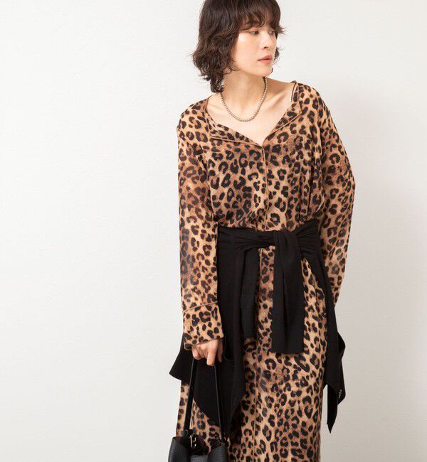 Rie Miller「カフタンシフォンワンピース」|ワンピース|