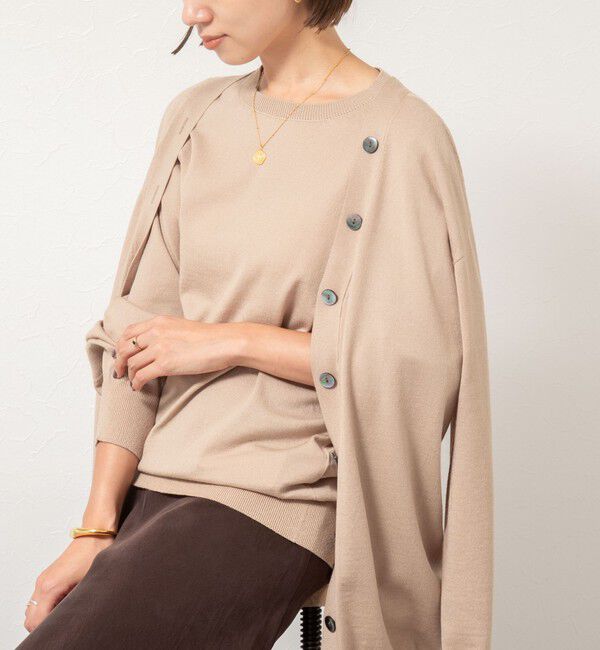 NOLLEY'S「《手洗い可能》《アンサンブル対応》バウンドウール3WAYカーディガン」|カーディガン|