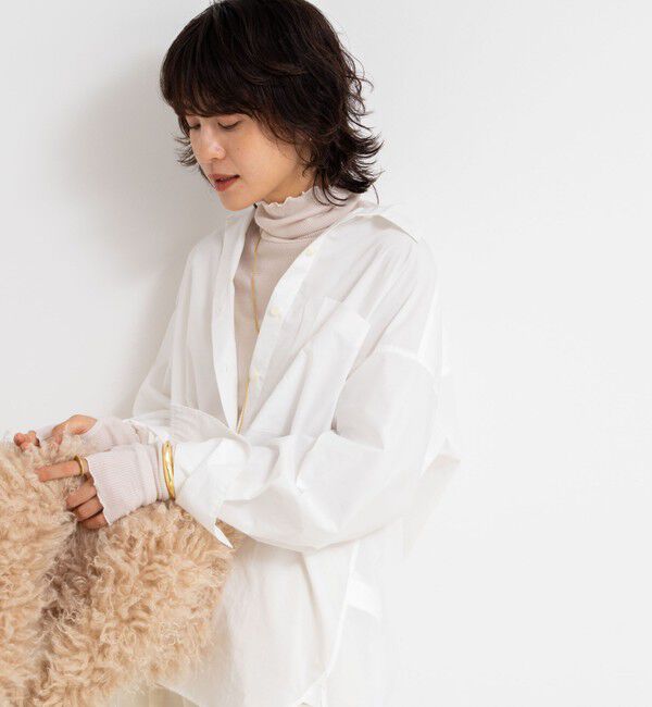 NOLLEY'S「MY STANDARD ウォッシャブルリブタートルネック」|Tシャツ・カットソー|