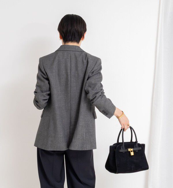 NOLLEY'S sophi「ウォッシャブルシャークダブルジャケット」|テーラードジャケット|