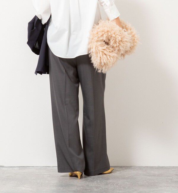 NOLLEY'S「【一部WEB限定色アイテム】ウォッシャブルウエストゴムセミワイドパンツ」|その他|