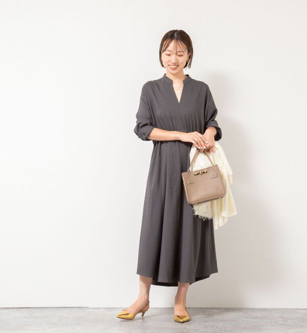 NOLLEY'S「【一部WEB限定色アイテム】ウォッシャブルシャツワンピース」|ワンピース|