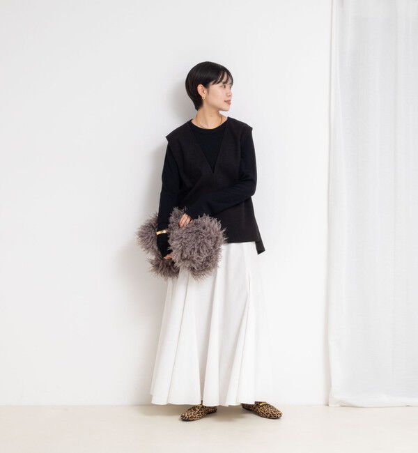 NOLLEY'S「MY STANDARD ウォッシャブルリブクルーネックロンT」|Tシャツ・カットソー|