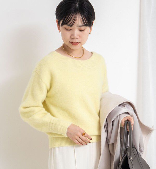 NOLLEY'S sophi「ヘアリー2WAYプルオーバーニット」|ニット・セーター|