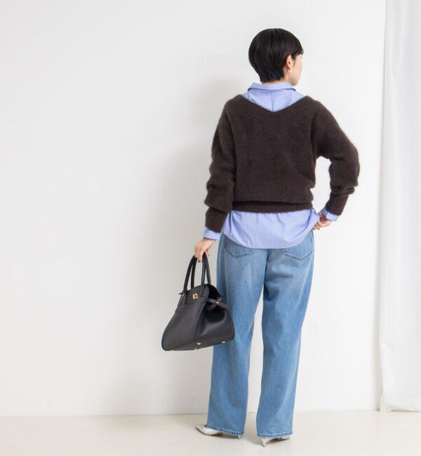 NOLLEY'S sophi「ヘアリー2WAYプルオーバーニット」|ニット・セーター|