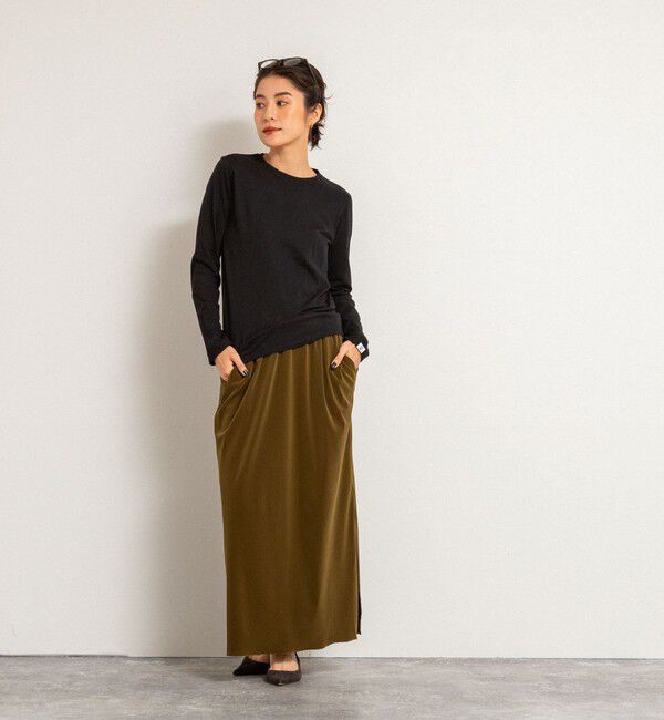 MAQWEL「【MAQWEL/マクウェル】MARUDOロングスリーブTee」|Tシャツ・カットソー|