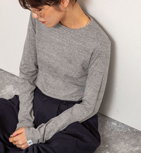 MAQWEL「【MAQWEL/マクウェル】MARUDOロングスリーブTee」|Tシャツ・カットソー|