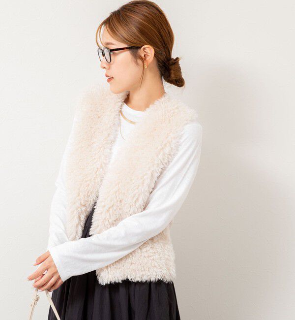 NOLLEY'S「◇【WEB限定】ファーベスト」|ベスト・ジレ|