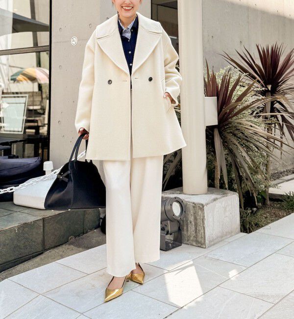 NOLLEY'S「【一部WEB限定アイテム】SP140リバーコート起毛メルトン仕上げ」|その他|