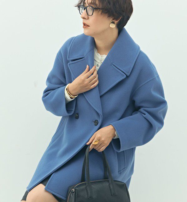 NOLLEY'S「【一部WEB限定アイテム】SP140リバーコート起毛メルトン仕上げ」|その他|