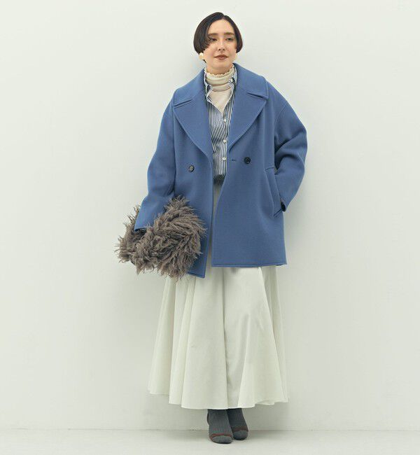 NOLLEY'S「【一部WEB限定アイテム】SP140リバーコート起毛メルトン仕上げ」|その他|