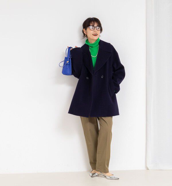 NOLLEY'S「【一部WEB限定アイテム】SP140リバーコート起毛メルトン仕上げ」|その他|