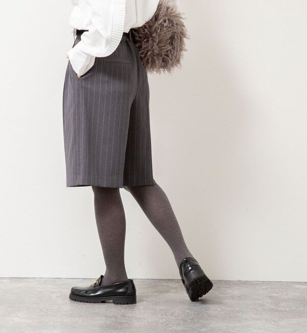 NOLLEY'S「ウォッシャブルフラノ風ハーフパンツ」|その他|