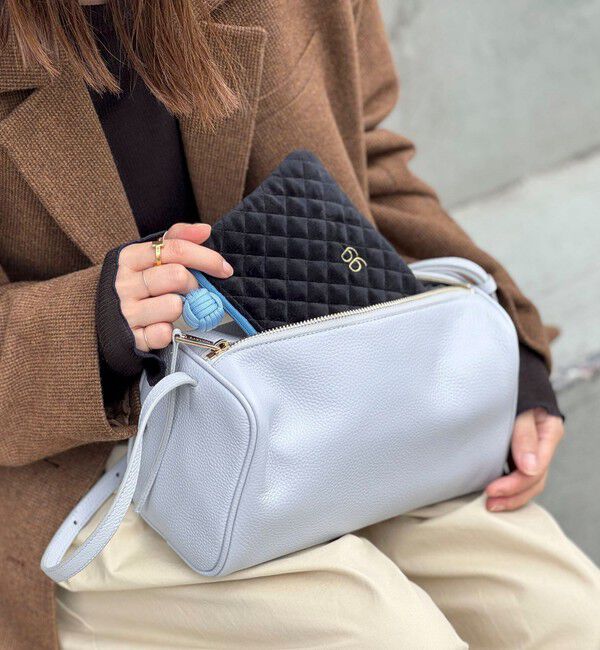 grace grace「【grace grace/グラスグラス】パデッドスクエアポーチ」|ポーチ|