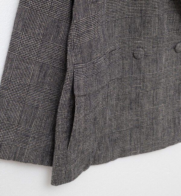 NOLLEY'S「【enrica/エンリカ】グレンチェックオーバーサイズジャケット」|テーラードジャケット|