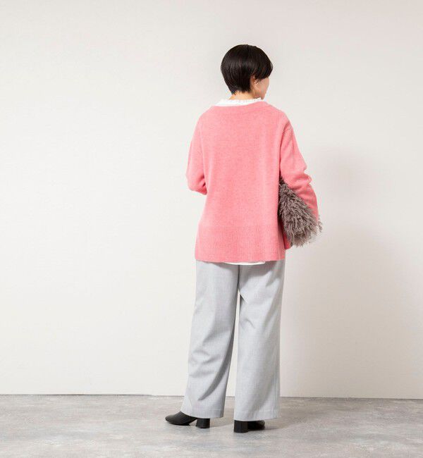 NOLLEY'S「ウォッシャブルシアーコットンフリル襟ブラウス」|シャツ・ブラウス|