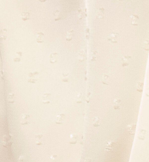 NOLLEY'S sophi「ウォッシャブルサテンドビーボウタイブラウス」|シャツ・ブラウス|