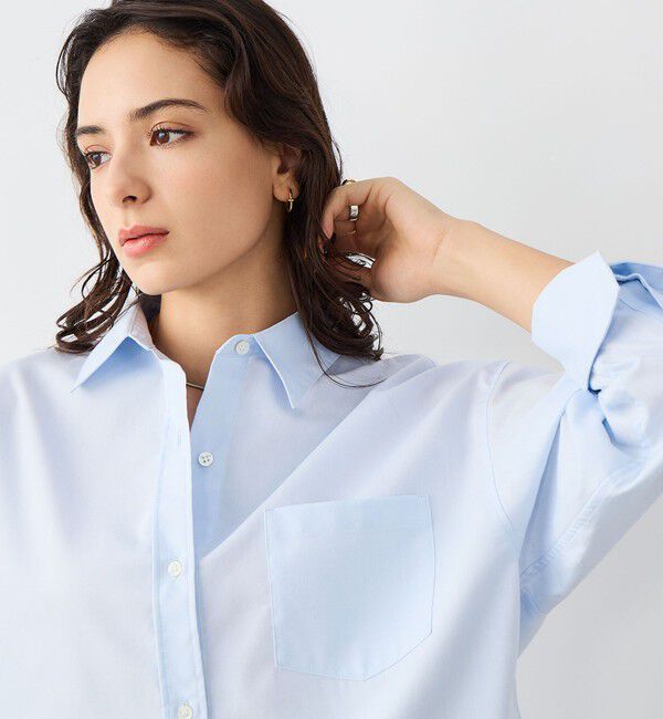 NOLLEY'S sophi「ウォッシャブルOX2WAYシャツ」|シャツ・ブラウス|