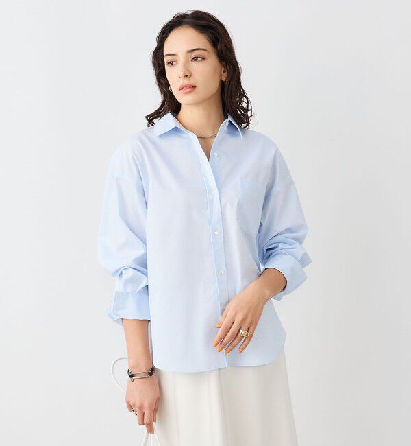 NOLLEY'S sophi「ウォッシャブルOX2WAYシャツ」|シャツ・ブラウス|