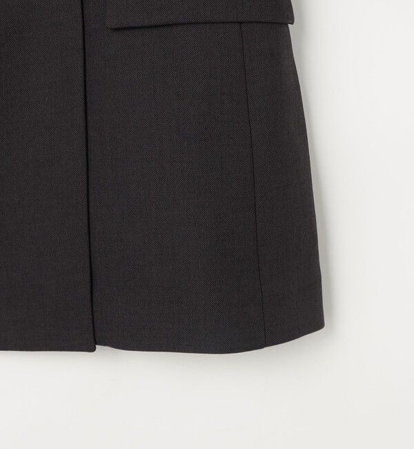 NOLLEY'S sophi「《セットアップ対応》ウォッシャブルドライシャーク2WAYスリットジャケット」|テーラードジャケット|