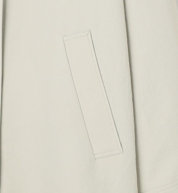 NOLLEY'S sophi「ウォッシャブルエアーツイルステンカラーハーフコート」|ステンカラーコート|