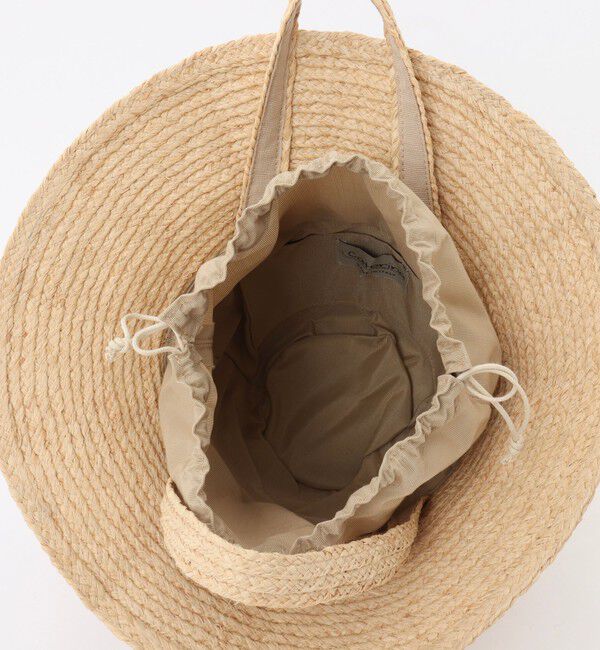 NOLLEY'S「【Caterina Bertini/カテリナ ベルティニ】 ラフィアハットバッグ」|かごバッグ|