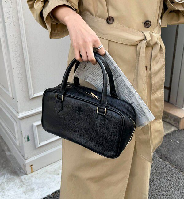 fredy emue「FR横長レザーボストンバッグ」|ショルダー・メッセンジャー|