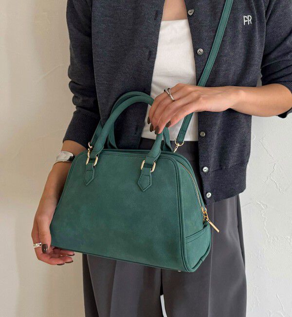 fredy emue「台形ファスナーボストンバッグ」|ショルダー・メッセンジャー|