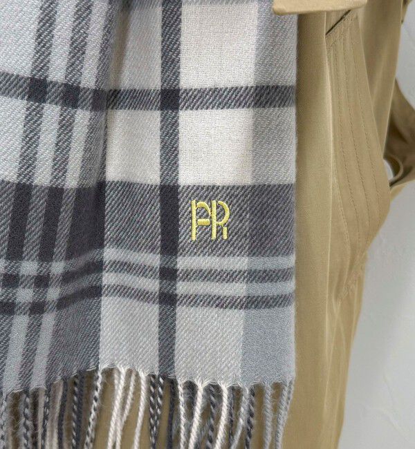 fredy emue「ソフトチェックストール」|ストール|