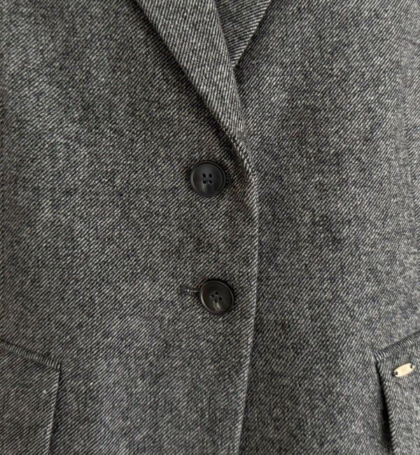 fredy emue「《セットアップ対応》ツィードオーバージャケット」|テーラードジャケット|