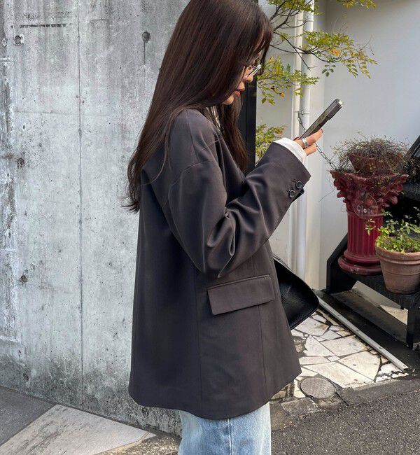 fredy emue「シングルオーバーテーラードジャケット」|テーラードジャケット|