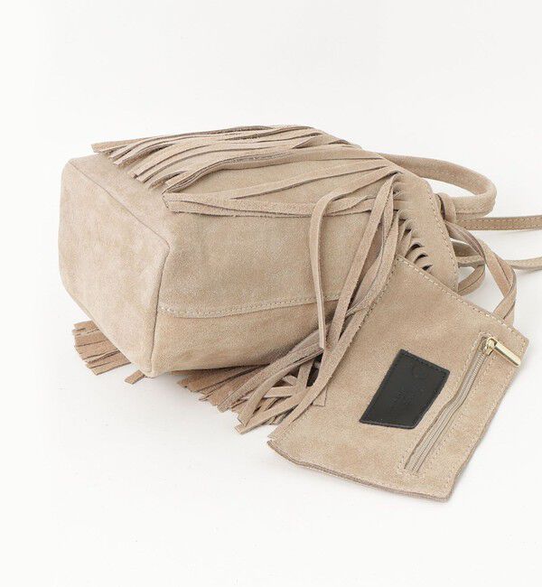 fredy emue「【AULENTTI/オーレンティ】 フリンジミニトートバッグ」|ショルダー・メッセンジャー|