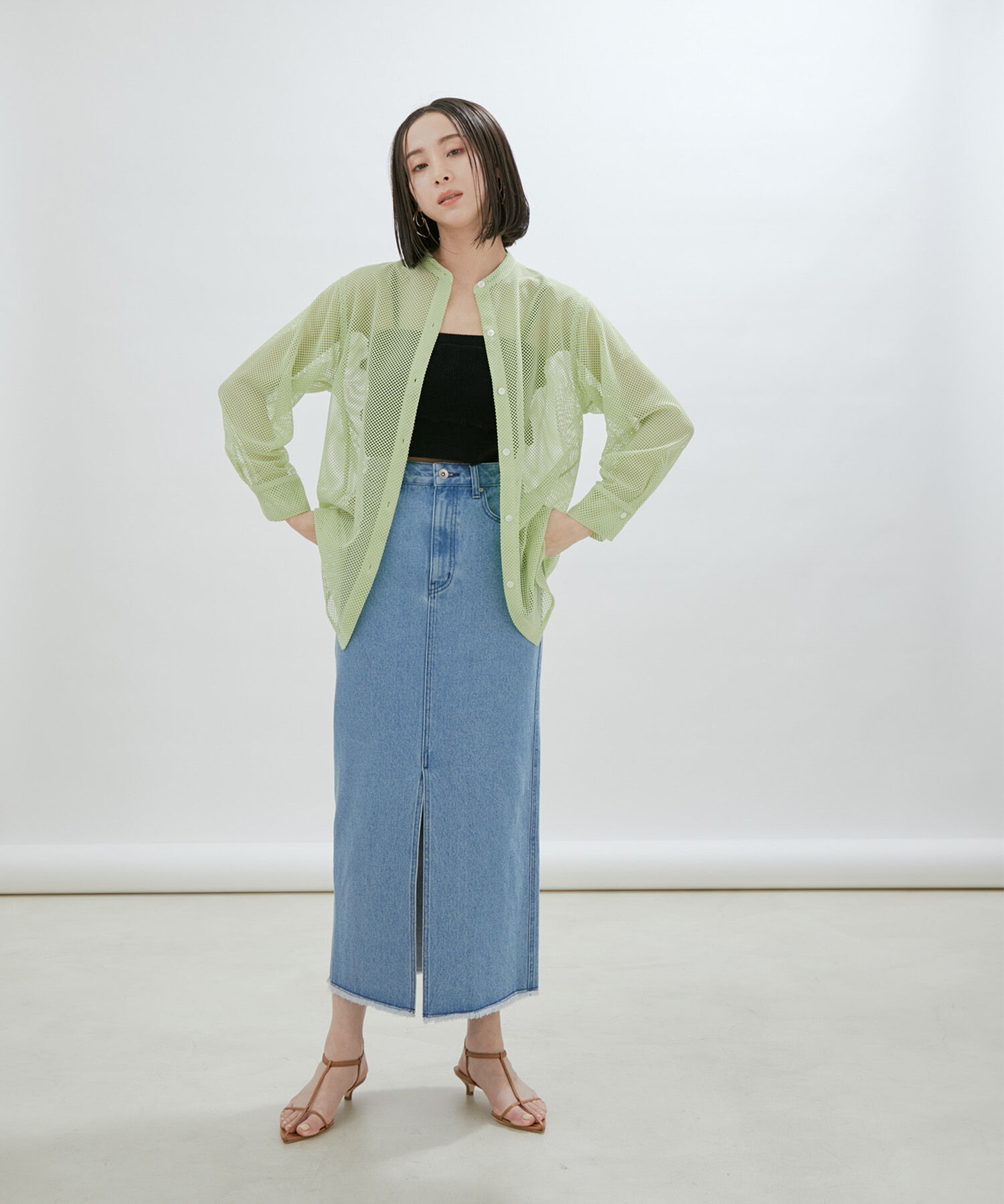 SALON adam et rope'「【オーガニックコットン】パッド付きチューブトップ-CreamyCotton /クリーミーコットン-」|チューブトップ|