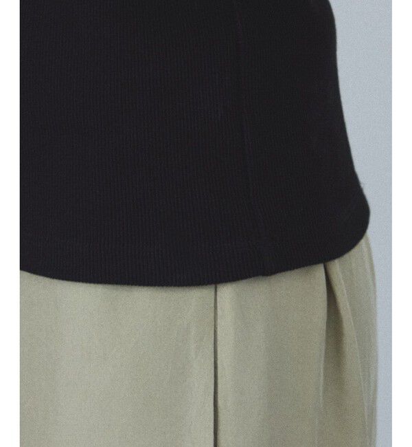 SALON adam et rope'「【追加】コットンリブカップ付きベアキャミ3」|キャミソール|