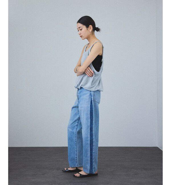 SALON adam et rope'「【追加】コットンリブカップ付きベアキャミ3」|キャミソール|