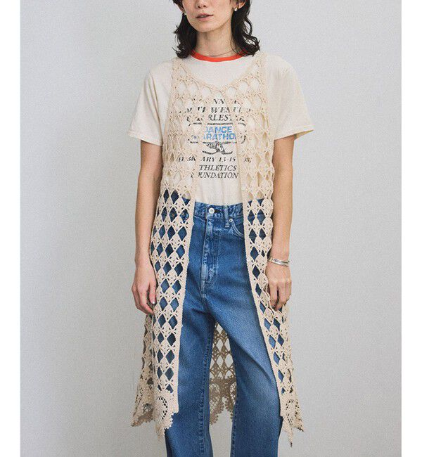 SALON adam et rope'「クロシェニットワンピース」|ワンピース|キナリ(16)