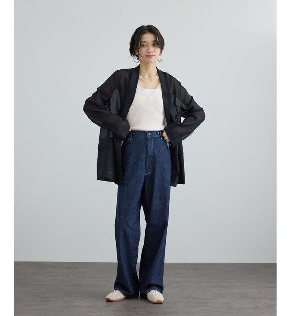 SALON adam et rope'「【Angie La La for SALON】GENTLE intimate レースキャミソール」|キャミソール|