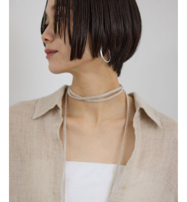 SALON adam et rope'「リネンカラミスキッパーシャツ / イージーケア」|シャツ・ブラウス|