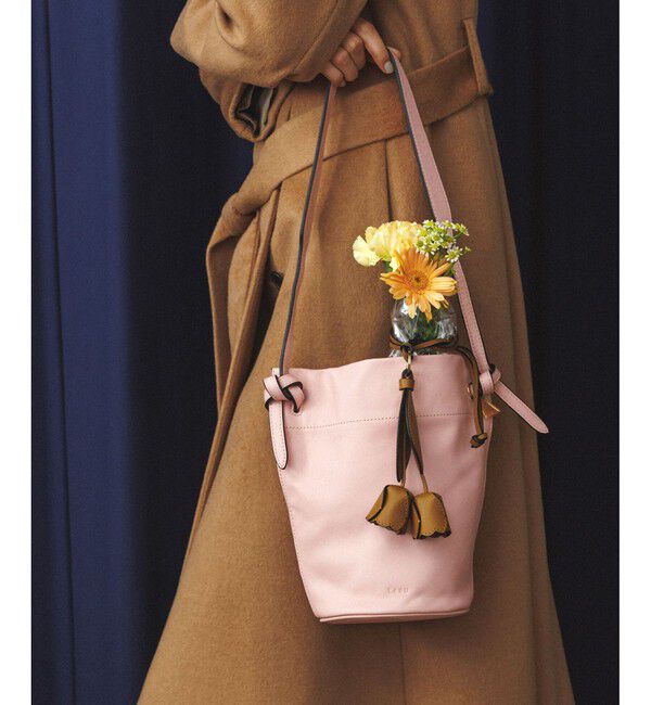 ROPE「【teau・牛革】panier tulip ring charm（キー/バッグチャーム・ネックレス）」|チャーム・キーホルダー|