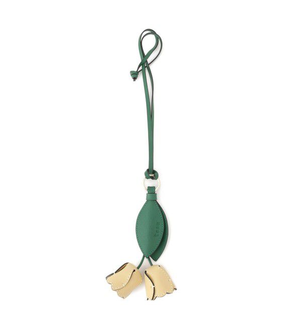 ROPE「【teau・牛革】panier tulip ring charm（キー/バッグチャーム・ネックレス）」|チャーム・キーホルダー|