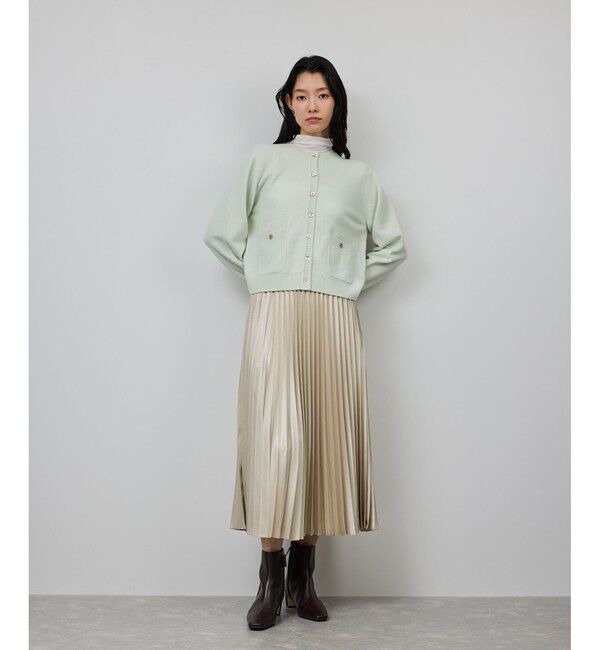 ROPE「シャイニープリーツスカート/イージーケア」|スカート|