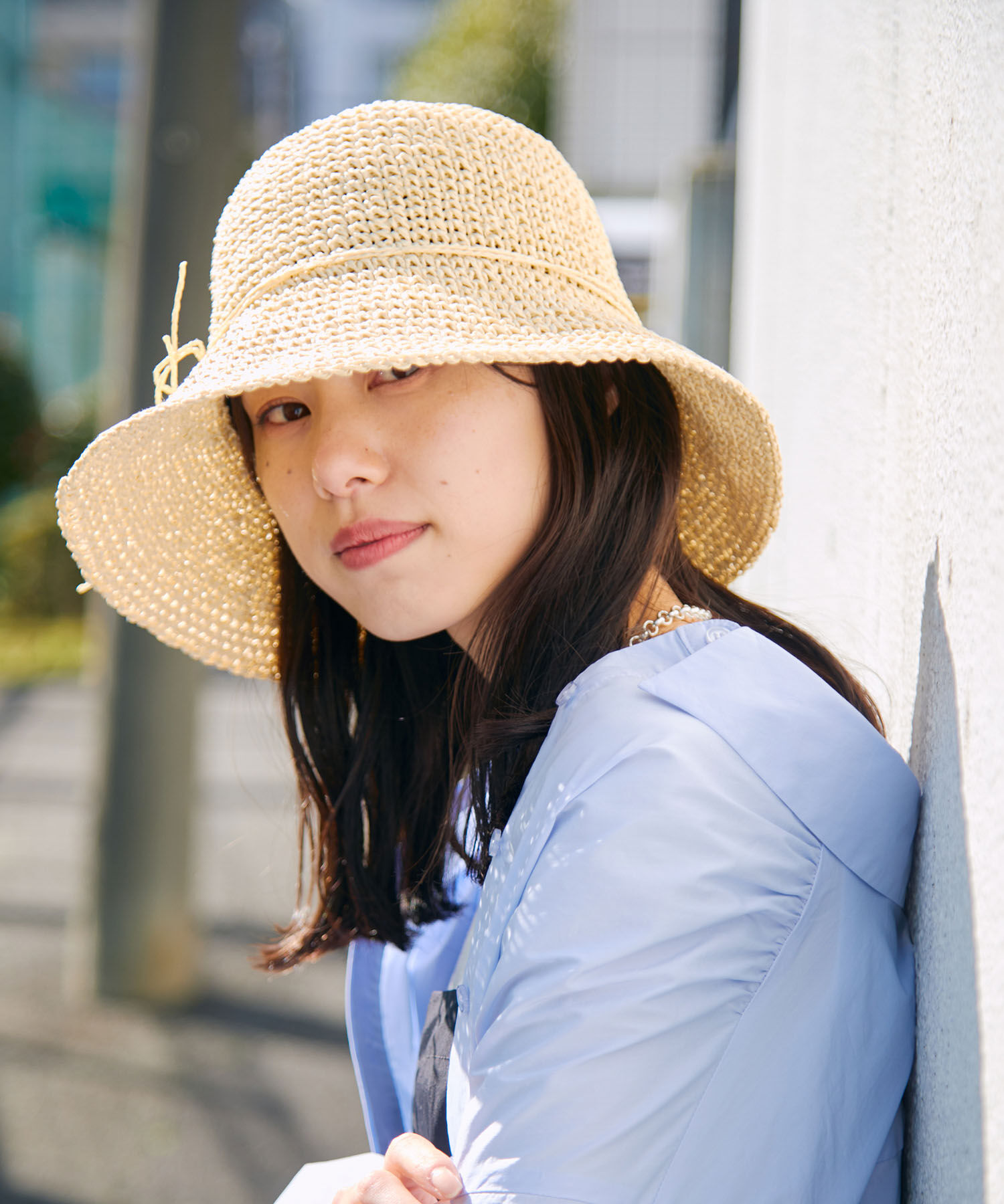 VIS「ナチュラル雑材ハット」|ハット|