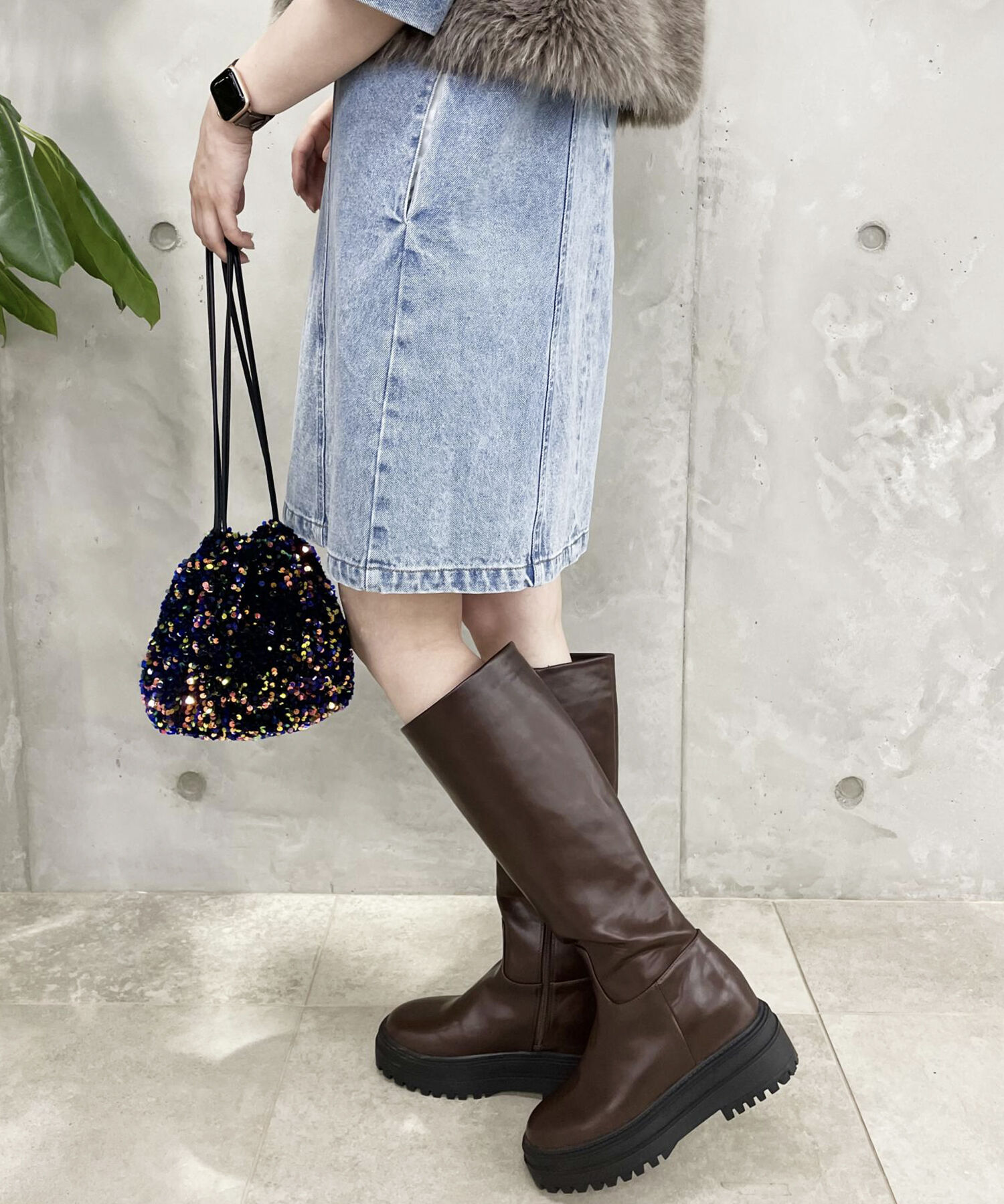 Juze「【抗菌防臭】インソールタンクロングブーツ」|その他|