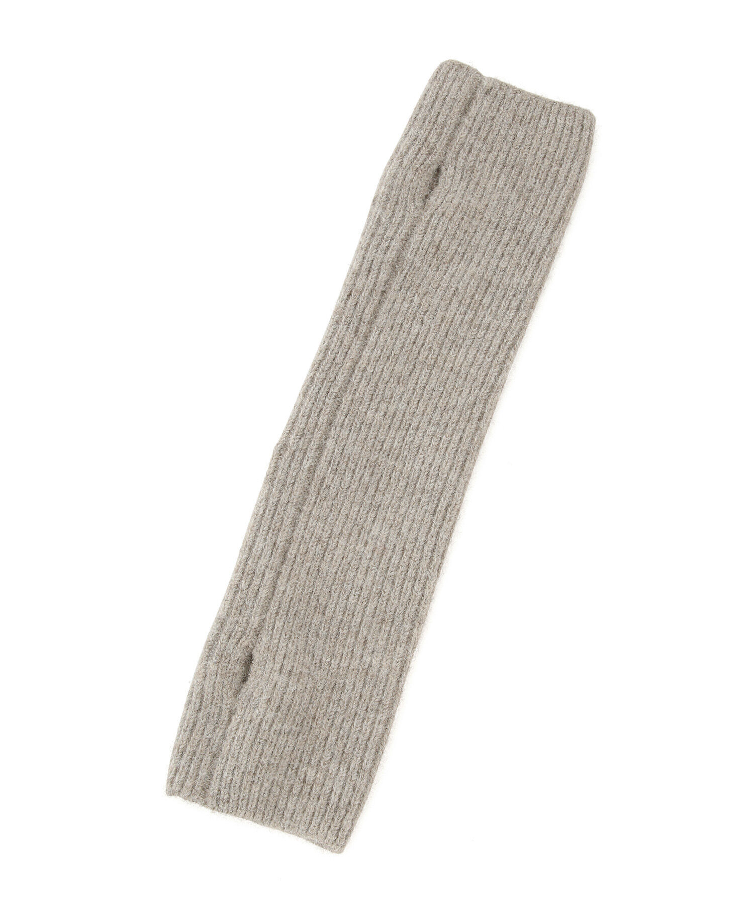 VIS「【2WAY】フィンガーレスリブニットアームウォーマー」|手袋|