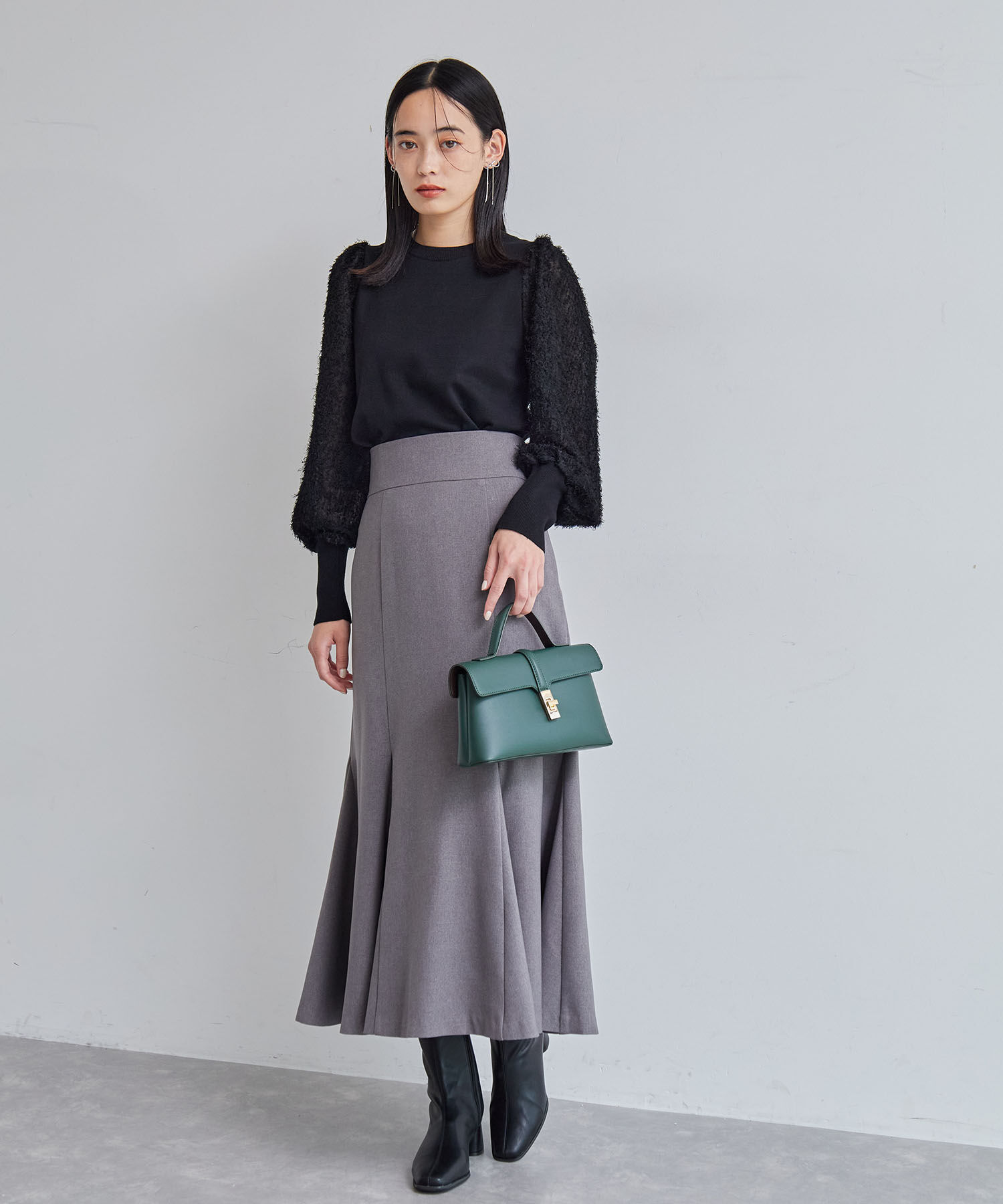 VIS「【新色追加】【2WAY】ひねり金具ワンハンドルミニショルダーバッグ」|ショルダー・メッセンジャー|