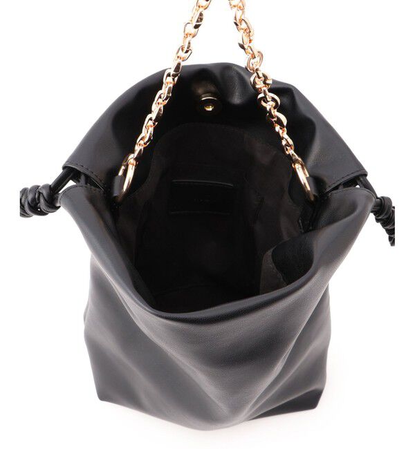 VIS「チェーンハンドル2WAY巾着バッグ」|ハンドバッグ|