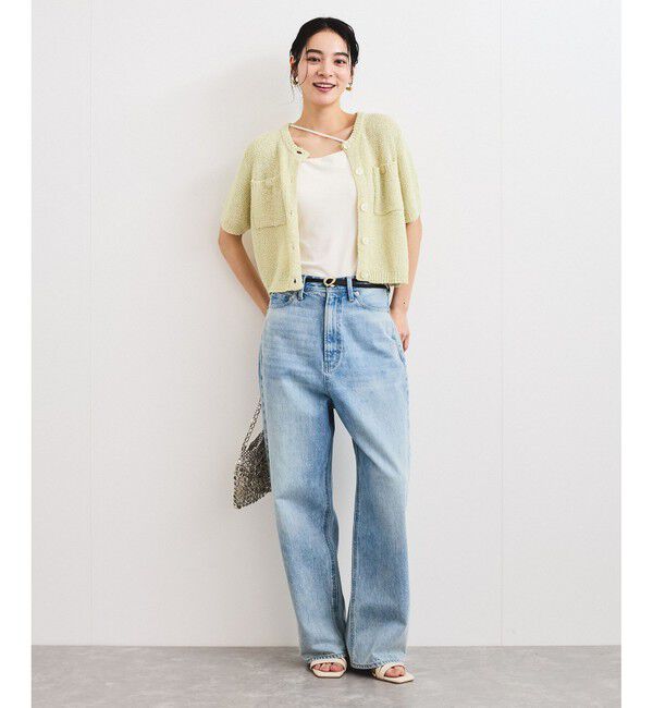 VIS「ブークレコンパクトカーディガン」|カーディガン|